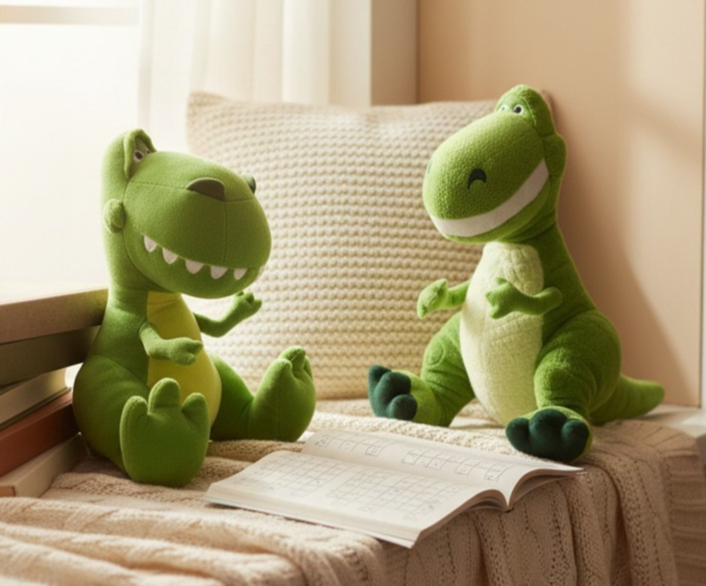 Disney Pixar Toy Story Rex Dinosaur Plush Stuffed Animal Kohl's Cares Set of 2